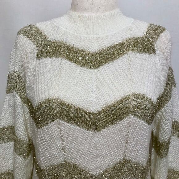 Planet Gold NWT Knit Sweater Juniors L - Picture 2 of 8